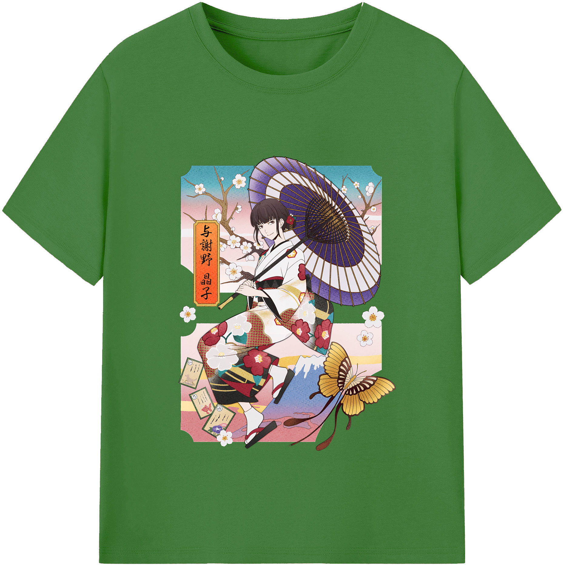 （画像用） 文豪ストレイドッグス Bungo Stray Dogs レディースカジュアルプリントTシャツ（綿100％）